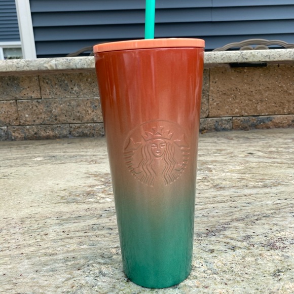 Starbucks Other - Starbucks Beautiful Ombré Tumbler Stainless Steel